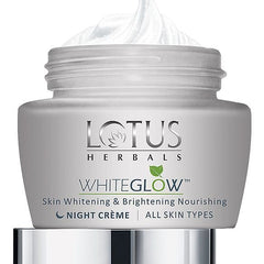 Lotus Herbals WhiteGlow Skin Whitening & Brightening Nourishing Night Cream - 40 g