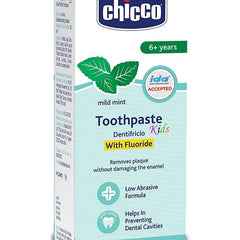 Chicco Dentifricio Toothpaste Mild Mint Flavour - 70 gm