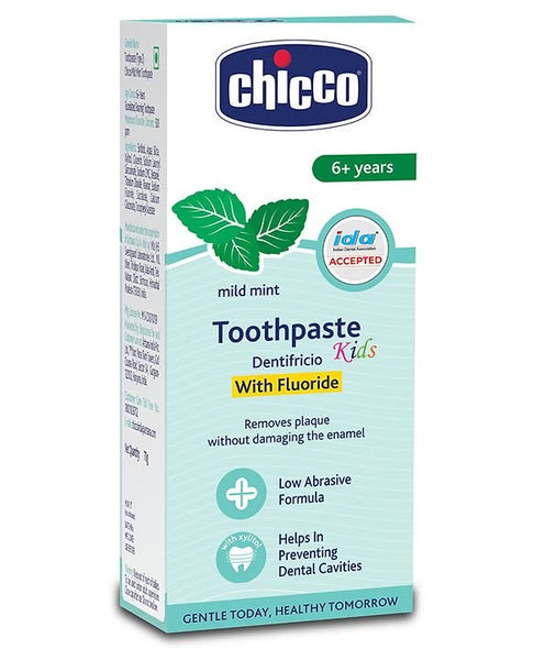 Chicco Dentifricio Toothpaste Mild Mint Flavour - 70 gm