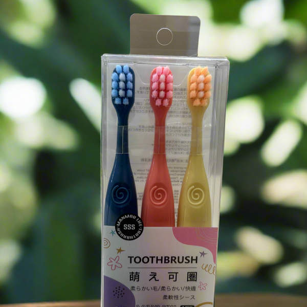 BABY TOOTHBRUSH TOOTH BRUSH 3 pcs set