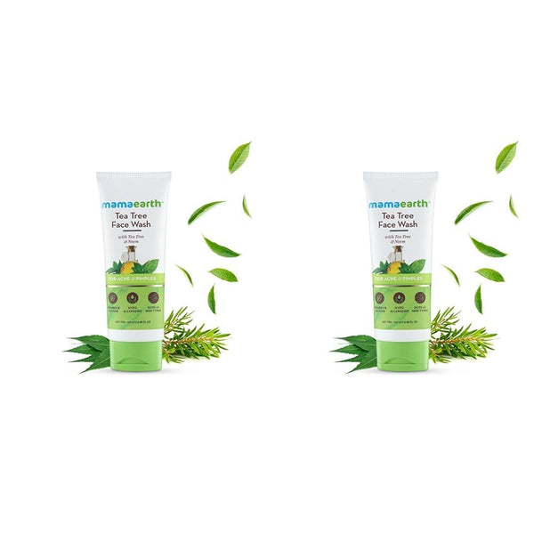Mamaearth Tea Tree Natural Face Wash for Acne & Pimples Wash 100 ml
