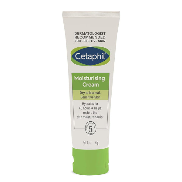 Cetaphil Moisturising Cream for Face & Body , Dry to Normal skin, 80 gm