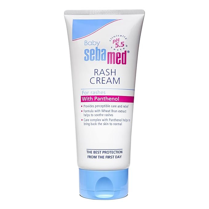 Sebamed Baby Rash Cream 100 ml|pH 5.5|Ideal for Diaper Rashes| Faster rash healing |