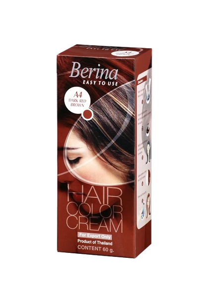 Berina Professional Hair Color Cream (60 gm) + Developer (60 gm)