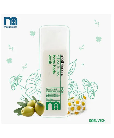 Mothercare Baby All We Know Baby Body Wash - 300 ml