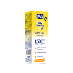 CHICCO Baby Moments Mineral Sun Cream SPF 50 (75g)