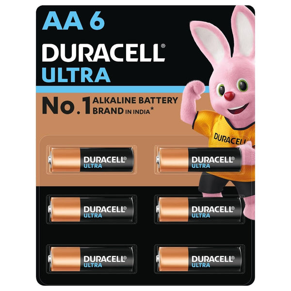 Duracell Ultra Alkaline AA Batteries, Pack of 8
