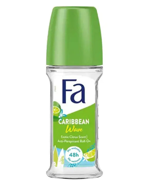 FA Anti-Perspirant Roll On- Lemon Caribbean Skin Friendly - 50 ml