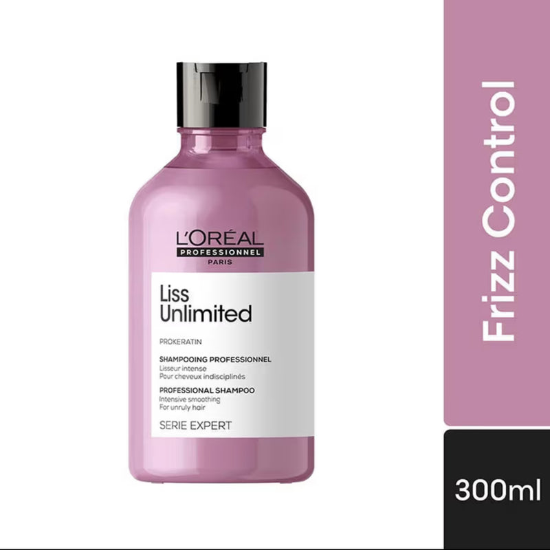 Loreal Professionnel Liss Unlimited Shampoo for Frizzy & Unruly Hair - 300ml