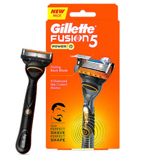 Gillette Fusion Power Razor for Men with styling back blade