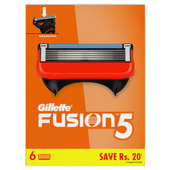 Gillette Fusion Manual Blades 6 pack
