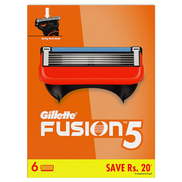 Gillette Fusion Manual Blades 6 pack