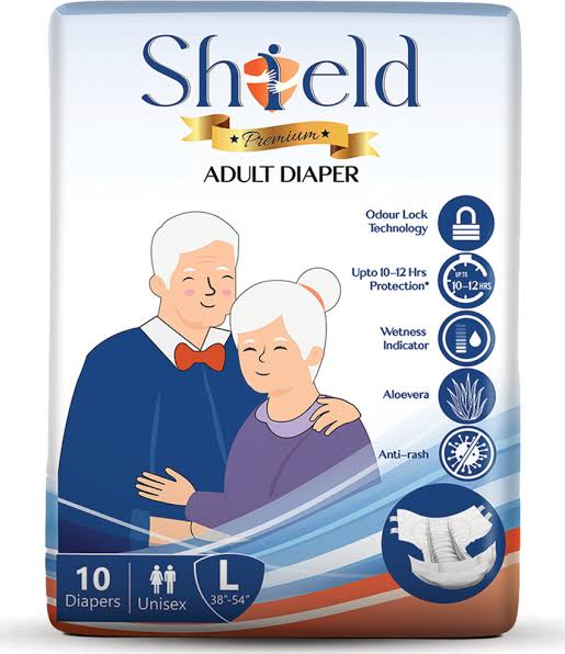 Shield adult diapers L10