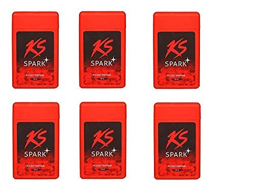 KS Spark Pocket Perfume, 18 ml Pack of 8