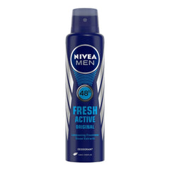 NIVEA Men Fresh Active 48 Hours Deodorant For Men, 150ml