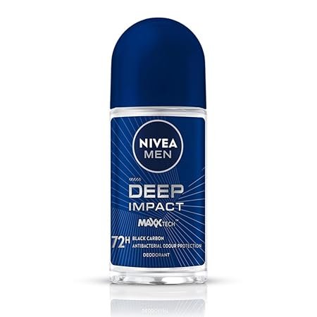 NIVEA MEN Deep Impact Freshness Deodorant Roll-on - For MEN, 50ml