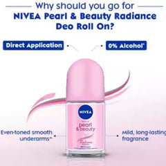 NIVEA Pearl and Beauty Radiance Demanded Roll on Deodorant 25ml