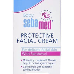 Sebamed Protective Facial Cream|pH 5.5|Baby Face Cream|Vitamin E for Soft Skin|Ideal for salivary rashes|50ml