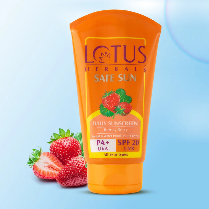 Safe Sunscreen Cream PA+ SPF 20 100gm