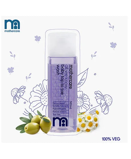Mothercare Baby All We Know Baby Top To Toe Wash - 300 ml
