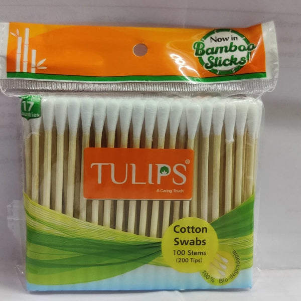 Tulips TULIP COTTON EARBUDS PACK OF 12 (1200 Units)