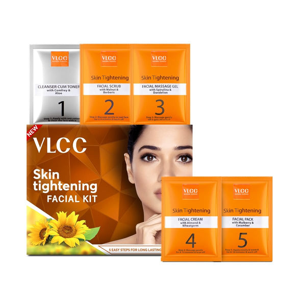 VLCC Skin Tightening Facial Kit - 25g Skin Elasticity Facial