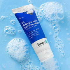 The Derma Co 1% Salicylic Acid Gel Face Wash With Salicylic Acid & Witch Hazel For Active Acne - 100 Ml(Dermaco)