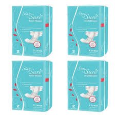 Staysure STAY SURE Adult Diapers - XL  (2 Pieces)