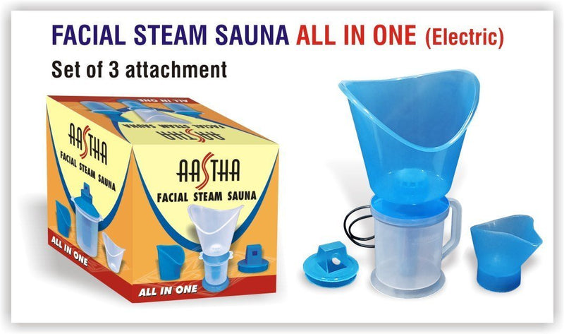 AASTHA Steam Vaporizer Facial Sauna Steamer, For Multipurpose Use, Capacity: 500 Ml