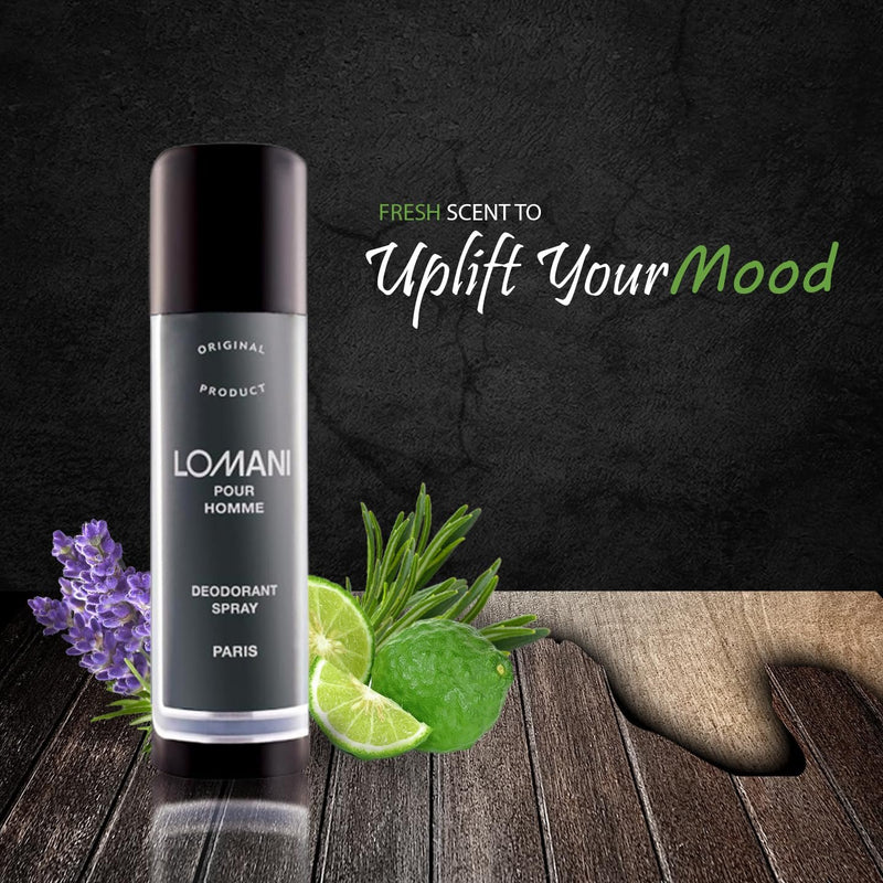 Lomani (Paris) Original Body Spray, 200ml