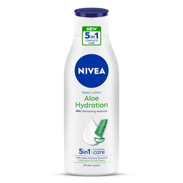 Nivea Body Lotion, Aloe Hydration, With Aloe Vera For Instant Hydration In Summer, For Men & Women, 75 m