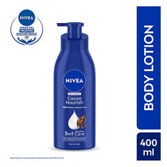 Nivea 5 in 1 Complete Care Cocoa Nourish Oil in Lotion for Very Dry Skin - 400 ml