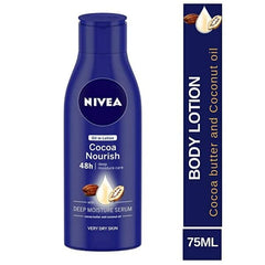 NIVEA Cocoa Nourish Body Lotion, 75ml