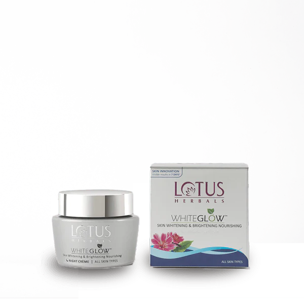 Lotus Herbals WHITEGLOW Skin Brightening & Nourishing Night Cream