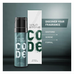 Wild Stone Deodorant 120ml Bottle - steel