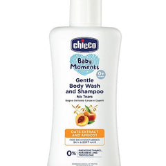 Chicco Baby Moments Gentle Body Wash And Shampoo - 100 ml