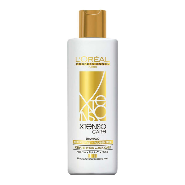L'Oréal Professionnel Xtenso Care Sulfate-Free Shampoo for Frizz-Free, Shiny & Manageable Hair 250ml
