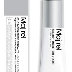 MAJIREL Profesional Hair Color 49.50 Grams Tube (Number No 1 - Black, Normal)