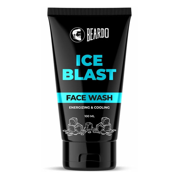 BEARDO Ice Blast Cooling Facewash for Men, 100 ml