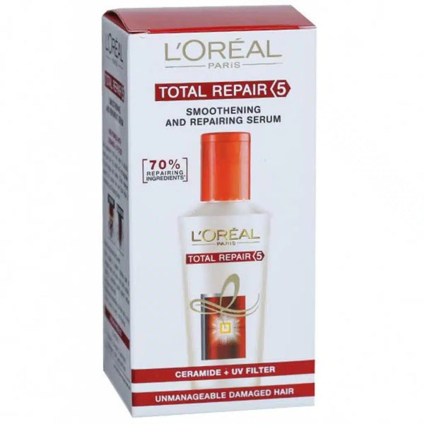 Loreal Paris Total Repair 5 Smoothening And Repairing Serum With Ceramide 40Ml