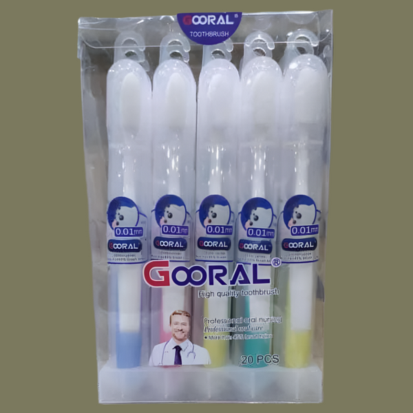 gooral toothbrush pack of 20
