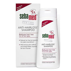 Sebamed Anti- Hairloss Shampoo|pH 5.5| Clinically proven to Reduce Hairloss | NHE Formula, Caffeine | Dermatologically & clinically tested | 200ml