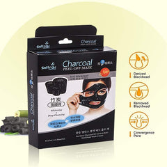 Saffron Naturals Charcoal Face Mask, Charcoal Peel off Mask