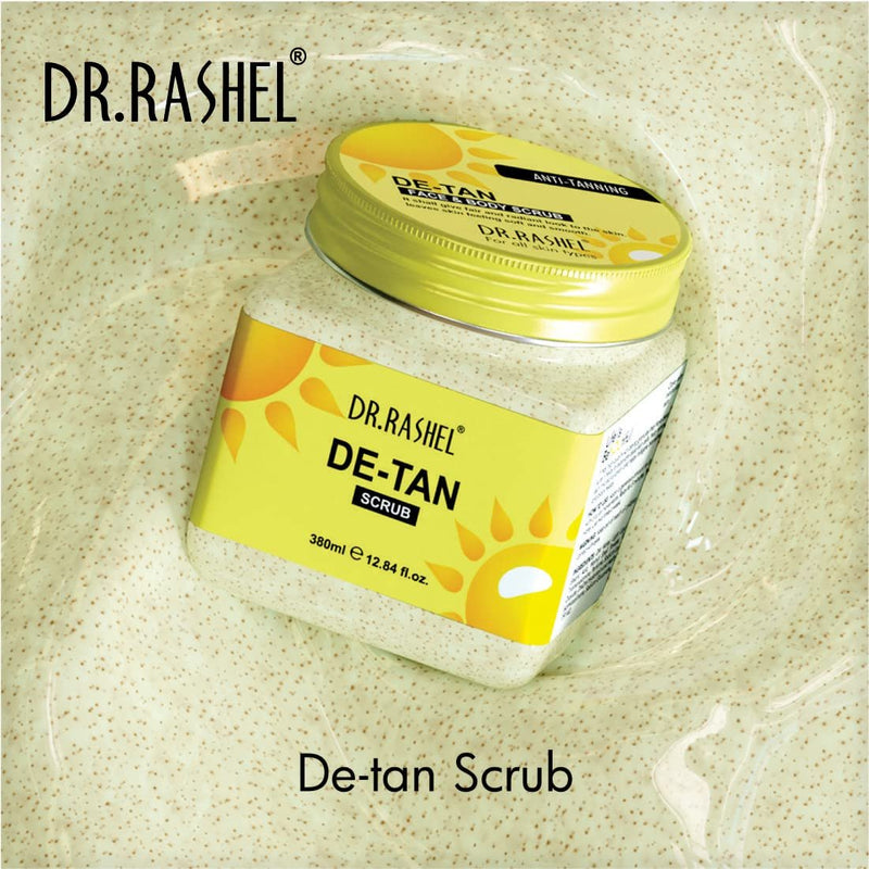 DR.RASHEL De-Tan Scrub For Face & Body (380 Ml)