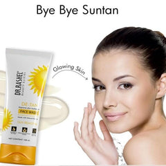 Face wash Natural Extracts White Skin Facewash Deep cleansing and skin brightening for oily and dry (DE-TAN)