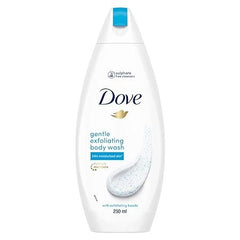 Dove Gentle Exfoliating Nourishing Body Wash,  250 ml