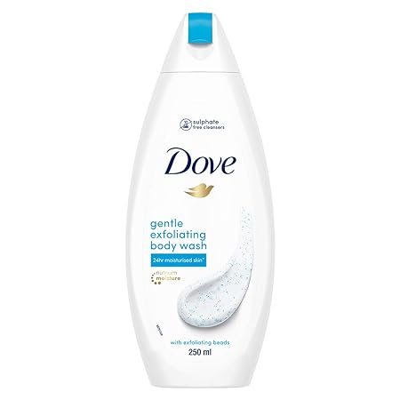 Dove Gentle Exfoliating Nourishing Body Wash,  250 ml
