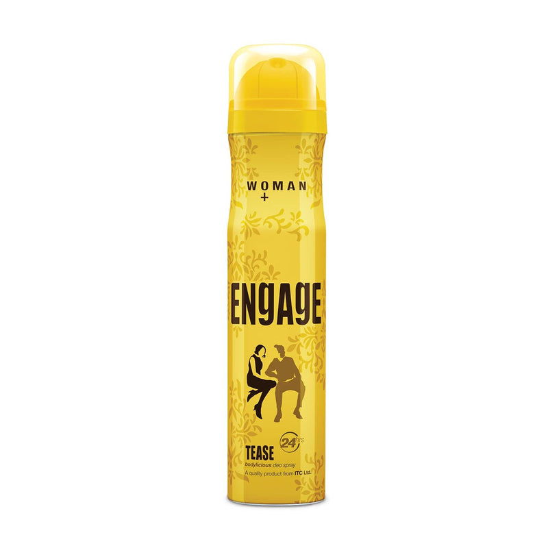 Engage Deodorant For Women, Skin Friendly, 150 ml - YELLOW