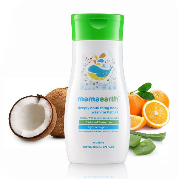 mamaearth baby wash 200ml