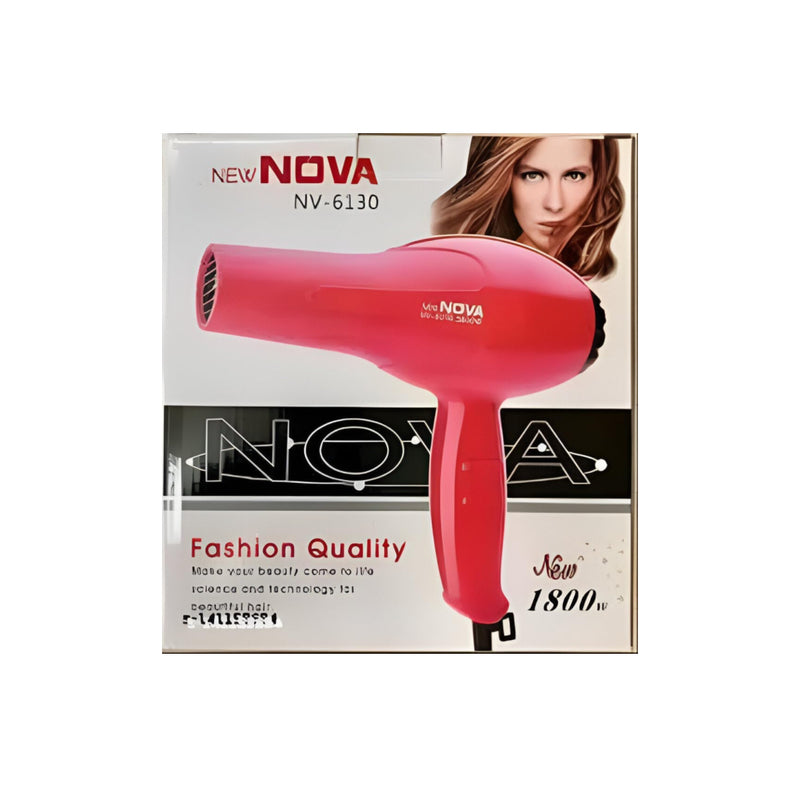 Nova NV-6130 Professional Hair Dryer, 1800W, Pink, Fashion Quality
